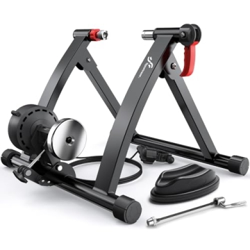 Sportneer Bike Trainer - Magnetic Stationary Bike Stand for Indoor Cycling