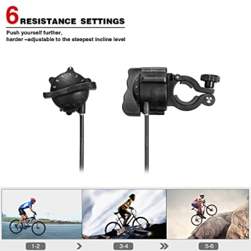 Sportneer Indoor Bike Trainer - Adjustable Resistance Stand
