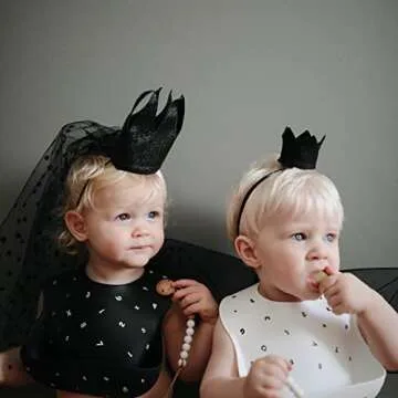 Mushie Silicone Baby Bib - Adjustable Waterproof Design