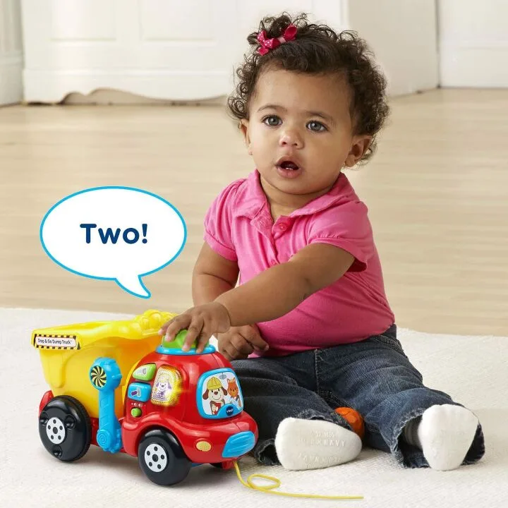 VTech Drop and Go Dump Truck for Fun Learning