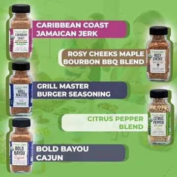 FreshJax Cookout Seasoning Gift Set | Unique BBQ Spices