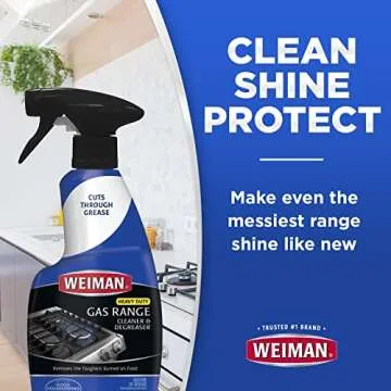 Effective Weiman Gas Range Cleaner and Degreaser - 12 Ounce