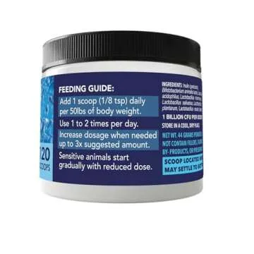 Probiotics for Cats & Dogs : Probiotic Miracle : Bowel & Gut Support : Digestive Health : Stop Diarrhea, Loose Stool