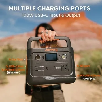 Jackery Explorer 300 Plus Portable Power Station for Adventures