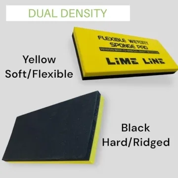 LiME LiNE Flexible Sanding Sponge Pad for Wet or Dry Use