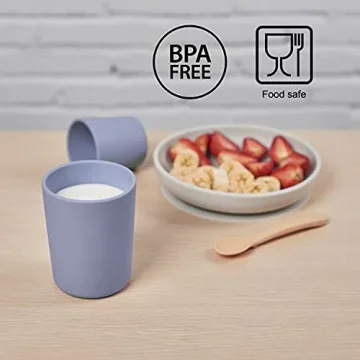Silicone Baby Cup Set - Safe & Shatter-Proof for Toddlers