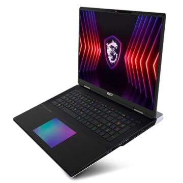 MSI Titan 18 HX 1” 120Hz MiniLED UHD+ Gaming Laptop: Intel Core i9-14900HX, NVIDIA Geforce RTX 409...