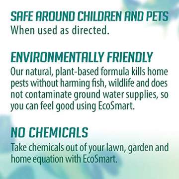 EcoSmart 33507-01Organic Home Pest Control, 24-Ounce (24-Ounce 3-Pack)