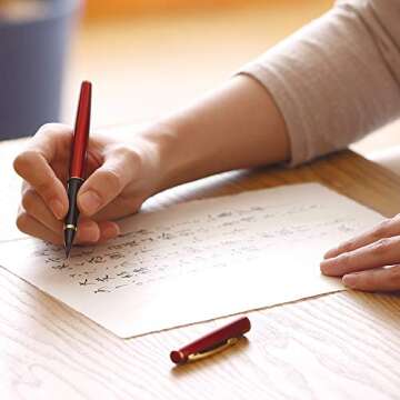 Kuretake MANNEN MOUHITSU Brush Pen with 3 Refills