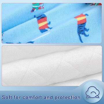 MooMoo Baby Training Underwear for Boys and Girls 8 Packs Absorbent Toddler Training Pants for Boys and Girls 4T