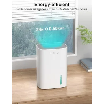 CLEVAST Compact 30oz Dehumidifier for Small Spaces