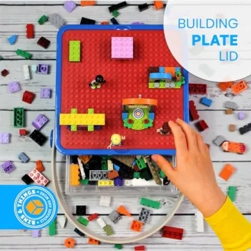 Compact Bins & Things Lego Organizer - Ideal for Travel