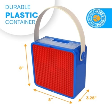 Compact Bins & Things Lego Organizer - Ideal for Travel