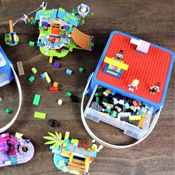 Compact Bins & Things Lego Organizer - Ideal for Travel