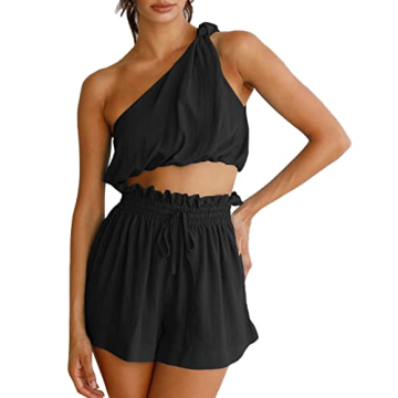 Imily Bela Women's Stylish 2 Piece Lounge Set for Summer