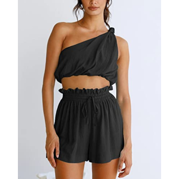 Imily Bela Women's Stylish 2 Piece Lounge Set for Summer