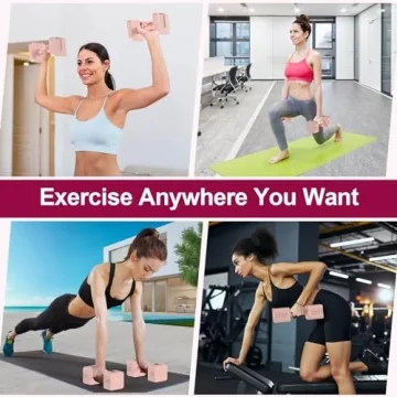 Hezeyferg Adjustable Dumbbells Set of 2 for Home Gym