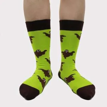 BLBJYPZX Fun Halloween Socks for All Ages - Cute Novelty