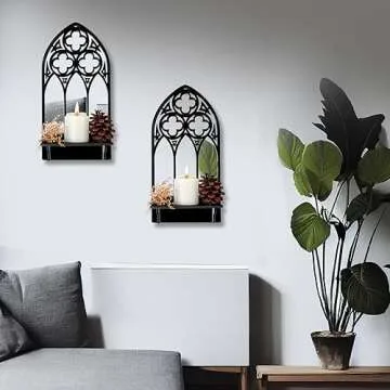 Gothic Sconces Wall Decor Set of 2 for Any Room