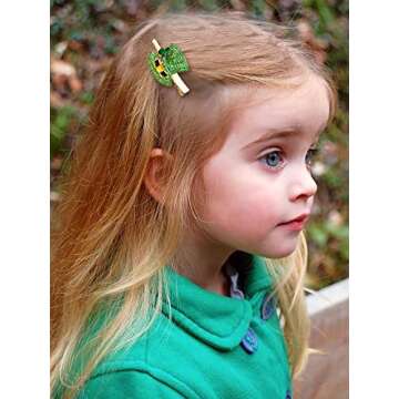 St. Patrick’s Day Hair Clips Accessories Festival Rhinestone Shamrock Hair Clips for Women Girls Green Irish Lucky Clove Leprechaun Top Hat Charm Hairpins st.patricks day jewelry Party Favor Costume