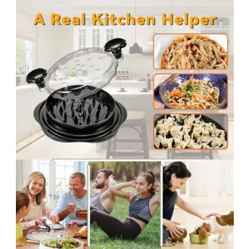 Hundop Chicken Shredder Tool - Elegant and Efficient