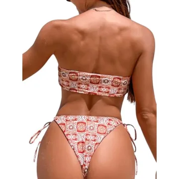 SOLY HUX Bandeau Bikini Set for Stylish Beach Wear