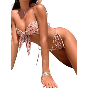 SOLY HUX Bandeau Bikini Set for Stylish Beach Wear