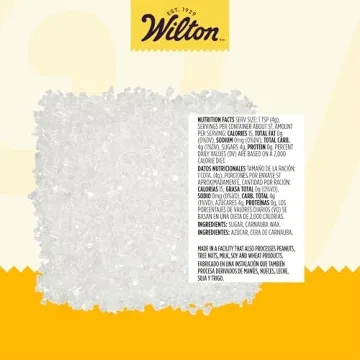 Wilton White Sparkling Sugar Sprinkles - 8 oz Fun