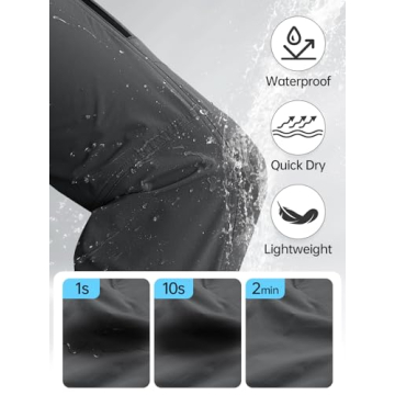 FREE SOLDIER Tactical Hiking Pants - Lightweight & Water Resistant