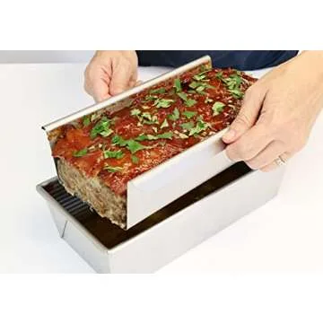 USA Pan Meat Loaf Pan for Perfectly Baked Meatloaf