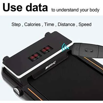 SHAREWIN Under Desk Electric Treadmill Motorized Exercise Machine, Remote Control and LED Display, Walking Jogging Machine for Home/Office Use