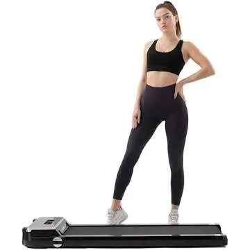 SHAREWIN Under Desk Electric Treadmill Motorized Exercise Machine, Remote Control and LED Display, Walking Jogging Machine for Home/Office Use