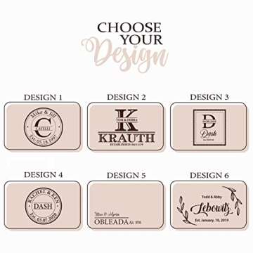 Personalized Cutting Board - Ideal Gifts for Couples - Custom Cutting Boards - Anniversary or Wedding Gifts - Engraved Personalized Gifts - Valentines Gift Idea for Couples, Friends, Parents