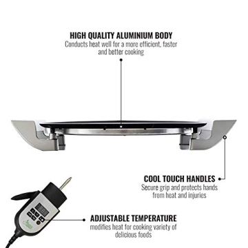 Addis Griddle 16 Inch Electric for Authentic Flatbreads