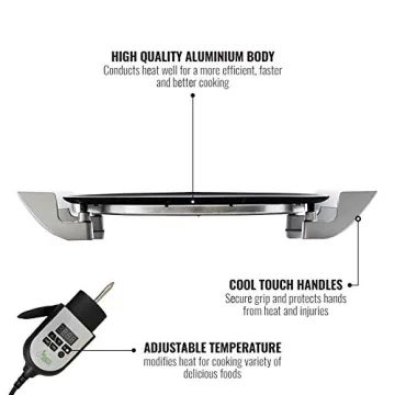 Addis Griddle 16 Inch Electric for Authentic Flatbreads