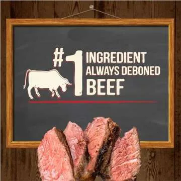 Merrick Power Bites Natural Soft And Chewy Real Meat Dog Treats, Grain Free Snack With Real Beef Recipe - 6 oz. Bag