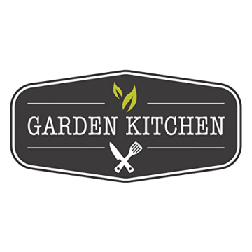 Smoby Garden Kitchen - Outdoor 43 Accessory Play Set, Kids Ages 3+, Grill w/Retractable Magic Flames, Fryer & Sink w/Water Pump Function, Pretend Play