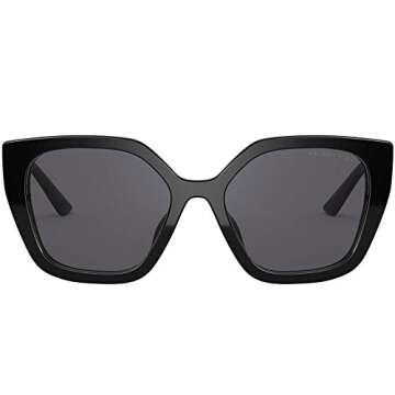 Prada 0PR24XS Black/Polar Grey/Black One Size