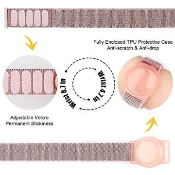 AirTag Bracelet for Kids and Elders - Stylish Tracker Cover