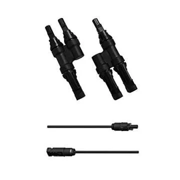 Renogy 400 Watt 12 Volt Monocrystalline Solar Panel Bundle Kit with 4 pcs 100W Panel and 30A Wanderer PWM Charge Controller for RV, Boats, Trailer, Camper, Marine, Off-Grid Solar Power System