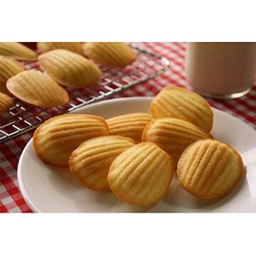 EORTA Silicone Madeleine Pan: 20 Cavity Baking Mold