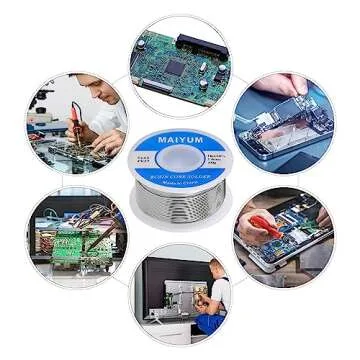 MAIYUM 63-37 Tin Lead Solder Wire for Soldering Solutions