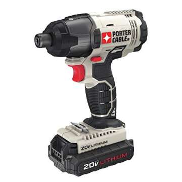 PORTER CABLE PCCK604L2 20V MAX 2-Tool Cordless Drill/Driver and Impact Driver Combo Kit