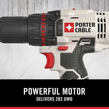 PORTER CABLE PCCK604L2 20V MAX 2-Tool Cordless Drill/Driver and Impact Driver Combo Kit