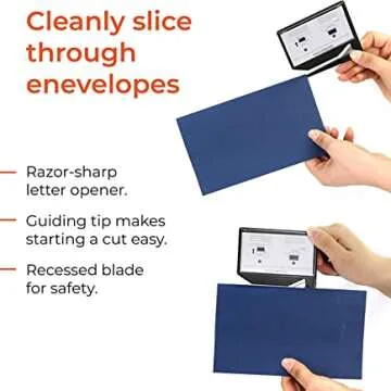 Unique Business Card Letter Openers for Your Desk