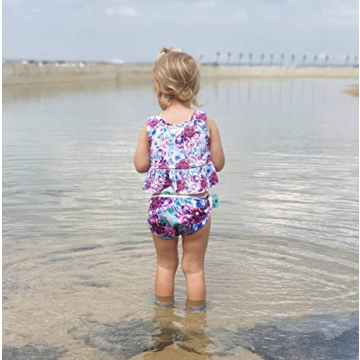 Eco-Friendly Reusable Swim Diaper and Top for Babies