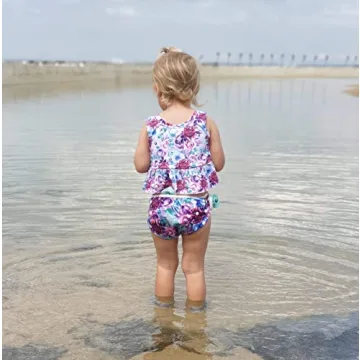 Eco-Friendly Reusable Swim Diaper and Top for Babies