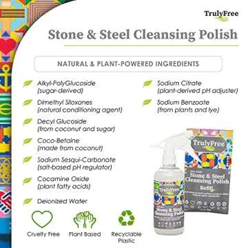 Truly Free Stone & Steel Cleansing Polish Starter Kit - Eco-Friendly