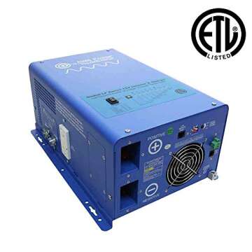 AIMS Power 2000W Pure Sine Inverter Charger - Reliable, Supportive, Versatile