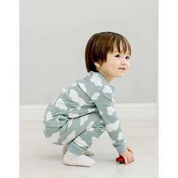 Vaenait Baby Boys Pajama Set - Cozy Fire Truck Design